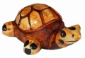 Żółw z drewna  długość 9 cm / 4 kolory 39268