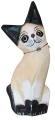 Kot z drewna  - 15 cm / 4 kolory 89474