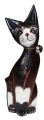 Zestaw trzech kotów z drewna - wys. 15 cm, 20 cm, 25 cm / 4 kolory 1832