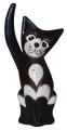 Kot z drewna  - 15 cm / 8 kolorów   53307