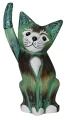 Kot z drewna  - 15 cm / 8 kolorów   46230
