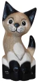 Kot z drewna  - 20 cm / 12 kolorów   3115