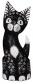 Kot z drewna  - 30 cm / 12 kolorów 63327