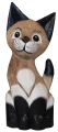 Kot z drewna  - 25 cm / 12 kolorów    69527