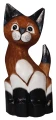 Kot z drewna  - 30 cm / 12 kolorów 61779