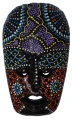 Maska drewniana - 15 cm     329