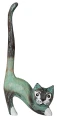 Kot z drewna  - 25 cm / 11 kolorów 44640