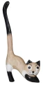 Kot z drewna  - 25 cm / 11 kolorów 12949