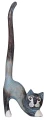 Zestaw trzech kotów z drewna - wys. 20 cm, 25 cm, 30 cm / 11 kolorów 26514