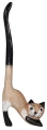 Zestaw trzech kotów z drewna - wys. 20 cm, 25 cm, 30 cm / 11 kolorów 49263