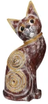 Kot z drewna - 37 cm  / 2 wzory