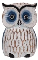 Sowa z drewna - 20 cm / 3 kolory  13697