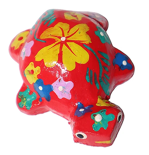 Żółw z drewna - długość 6 cm / 3 kolory  38361