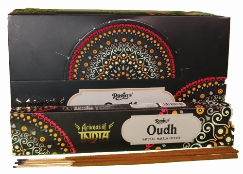 Kadzidła naturalne Namaste India 12 paczek x 15G/ 12 zapachów    94033