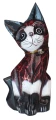 Kot z drewna  - 12 cm / 5 kolorów  35970
