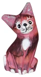 Kot z drewna  - 10,5 cm / 4 kolory   