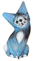 Kot z drewna  - 10,5 cm / 4 kolory    69830