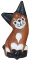 Kot z drewna  - 13 cm / 4 kolory 42432