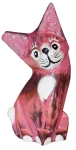 Kot z drewna  - 13 cm / 4 kolory 
