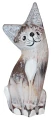 Kot z drewna  - 15 cm / 4 kolory   52845