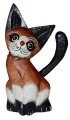 Kot z drewna  - 12 cm / 8 wzorów 72675