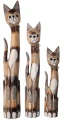 Kot z drewna -  60cm / 5 kolorów 28862