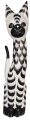Kot z drewna  - 50 cm / 3 kolory   47349