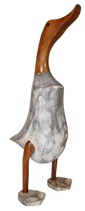 Kaczka z bambusa - 40 cm / 4 kolory  