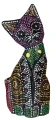 Kot z drewna - 15 cm / miks kolorów 59321