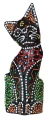 Kot z drewna - 15 cm / miks kolorów 43796