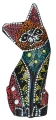Kot z drewna - 15 cm / miks kolorów 72046