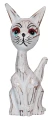 Kot z drewna - 20 cm / 3 kolory 10561
