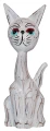 Kot z drewna - 25 cm / 3 kolory  45674