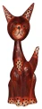 Kot z drewna - 30 cm / 3 kolory   8743