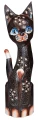 Kot z drewna  - 30 cm / 2 wzory 24667