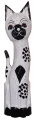 Kot z drewna  - 40 cm / 4 kolory 46222