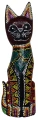 Kot z drewna - 30 cm / miks kolorów  26242