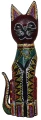 Kot z drewna - 40 cm / miks kolorów   48683