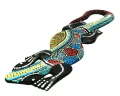 Jaszczurka z drewna  50 cm  21451